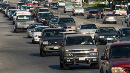 Image of traffic of Kern